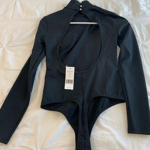 Bebe backless body suit